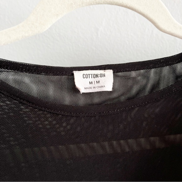 Cotton On | Bundle of 2 Becca Mesh Gathered Short Sleeve Tee in Stone - Picture 5 of 7